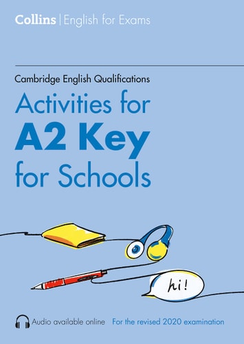 COLLINS ACTIVITIES FOR A2 KEY FOR SCHOOLS, de Varios autores | portada del libro