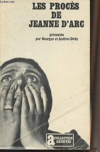 LES PROCES DE JEANNE D'ARC, de Duby | portada del libro