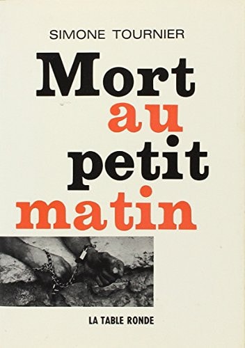 MORT AU PETIT MATIN, de Tournier | portada del libro