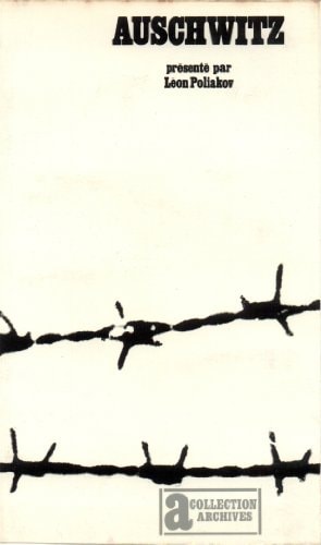 AUSCHWITZ, de Poliakov | portada del libro