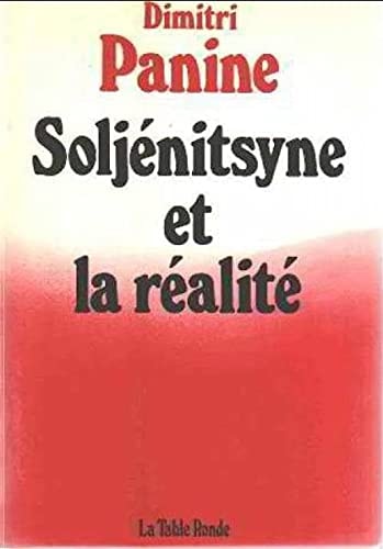 SOLJENITSYNE ET LA REAL, de Panine | portada del libro