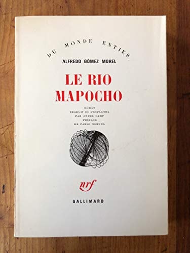 LE RIO MAPOCHO, de Alfredo Gomez Morel | portada del libro
