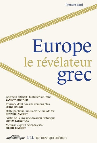 EUROPE LE REVELATEUR GREC, de SERGE HALIMI | portada del libro
