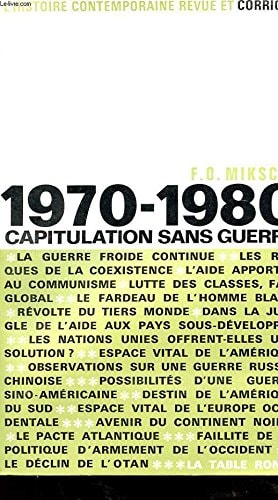 1970 1980 CAPI SANS GUE, de Miksche | portada del libro
