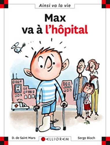 MAX VA A L'HOPITAL N°10, de Dominique de Saint Mars | portada del libro