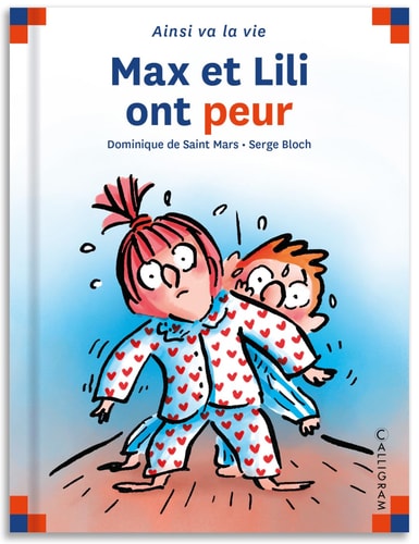 MAX ET LILI ONT PEUR, de Dominique de Saint Mars | portada del libro
