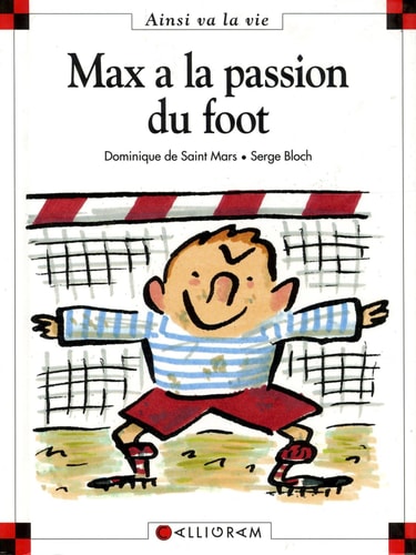 MAX A LA PASSION DU FOOT N°21, de Dominique de Saint Mars | portada del libro