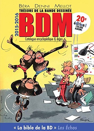 BDM 2015-2016-TRESORS DE LA BANDE DESSINEE, de Michel Béra | portada del libro
