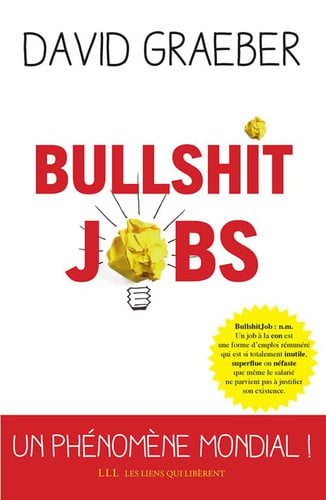 BULLSHIT JOBS, de DAVID GRAEBER | portada del libro