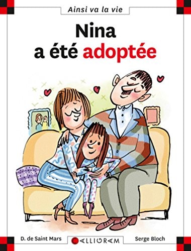 NINA A ETE ADOPTEE N°27, de Dominique de Saint Mars | portada del libro
