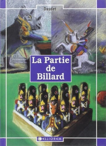 LA PARTIE DE BILLARD, de Alphonse Daudet | portada del libro