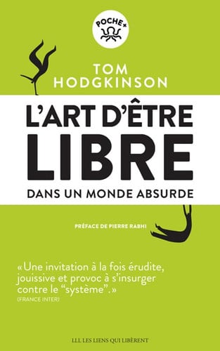 LART DETRE LIBRE, de TOM HODGKINSON | portada del libro