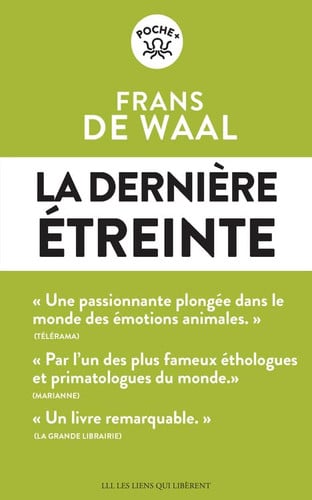 LA DERNIERE ETREINTE, de FRANS DE WAAL | portada del libro