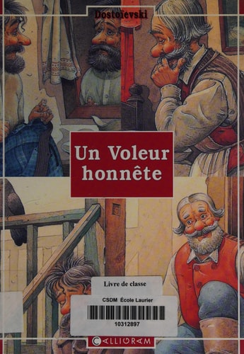 UN VOLEUR HONNETE, de Fedor Dostoevskij | portada del libro