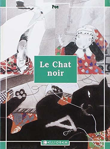 LE CHAT NOIR, de Edgar Allan Poe | portada del libro