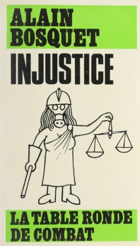 INJUSTICE, de Bosquet | portada del libro