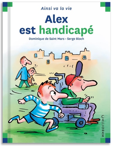 ALEX EST HANDICAPE N°44, de Dominique de Saint Mars | portada del libro