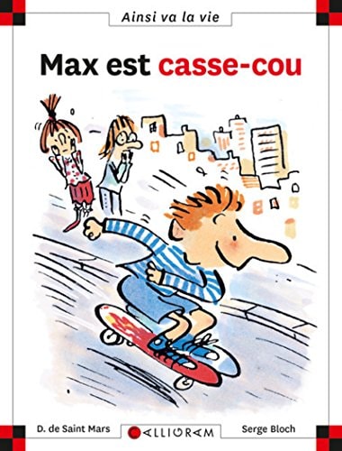 MAX EST CASSE-COU, de Dominique de Saint Mars | portada del libro