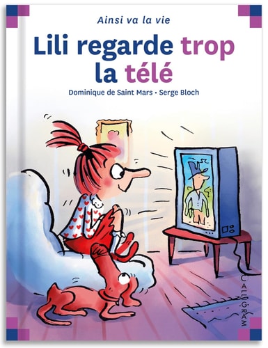 LILI REGARDE TROP LA TELE N°46, de Dominique de Saint Mars | portada del libro