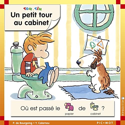 TOM ET TIM UN PETIT TOUR AU CABINET, de Pascale de Bourgoing | portada del libro