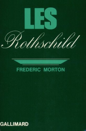 LES ROTHSCHILD, de F Morton | portada del libro