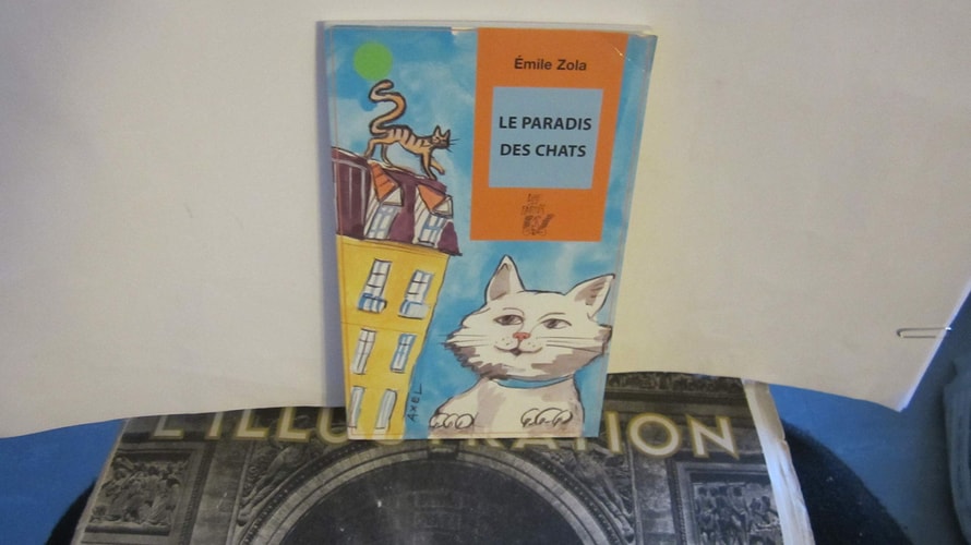 LE PARADIS DES CHATS, de Émile Zola | portada del libro