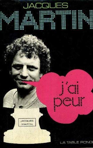 J AI PEUR, de Martin | portada del libro