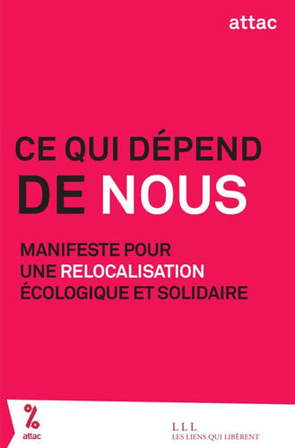 CE QUI DEPEND DE NOUS, de ATTAC FRANCE | portada del libro
