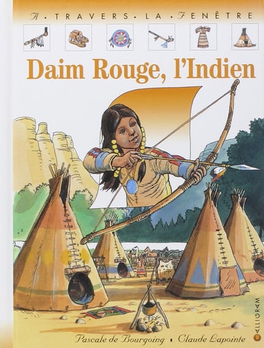 DAIM ROUGE, L'INDIEN, de Pascale de Bourgoing | portada del libro