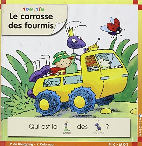 TOM ET TIM LE CARROSSE DES FOURMIS, de Pascale de Bourgoing | portada del libro