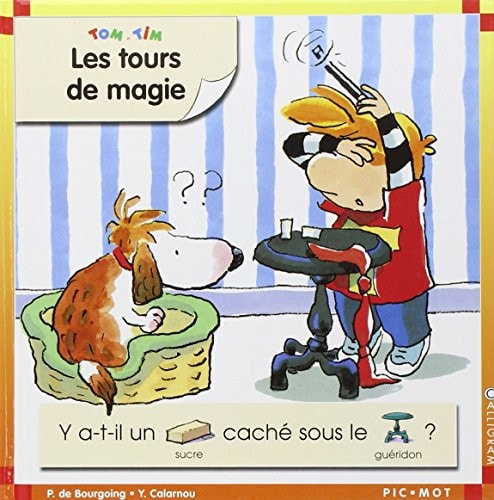 TOM ET TIM LES TOURS DE MAGIE, de Pascale de Bourgoing | portada del libro