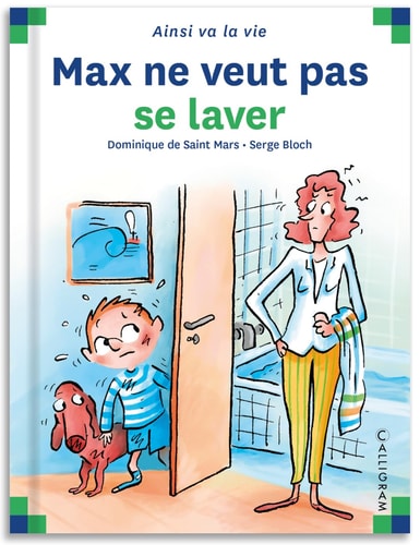 MAX NE VEUT PAS SE LAVER N°56, de Dominique de Saint Mars | portada del libro