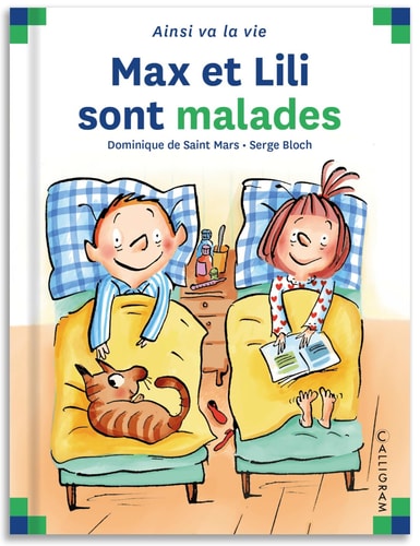 MAX ET LILI SONT MALADES N°58, de Dominique de Saint Mars | portada del libro