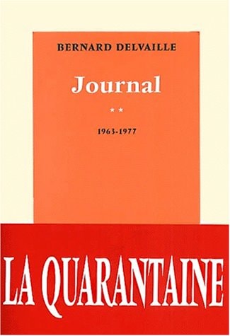 JOURNAL T2, de Bernard Delvaille | portada del libro
