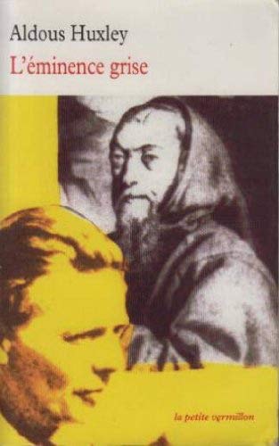 EMINENCE GRISE, de Aldous Huxley | portada del libro