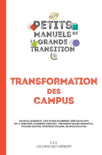 TRANSFORMATION DES CAMPUS, de CAMPUS DE LA TRANSITION | portada del libro