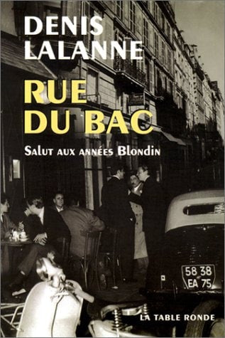 RUE DU BAC, de Denis Lalanne | portada del libro