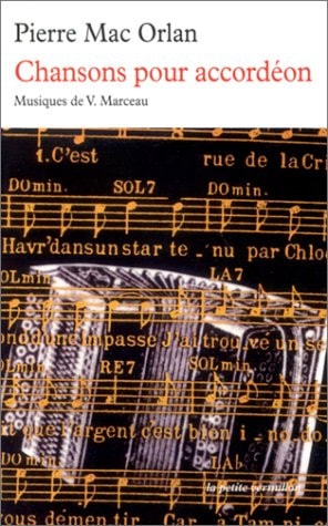 CHANSONS POUR ACCORDEON, de Pierre Mac Orlan | portada del libro