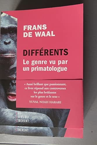 DIFFERENTS, de FRANS DE WAAL | portada del libro