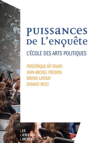 PUISSANCE DE LENQUETE, de BRUNO LATOUR | portada del libro