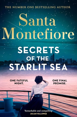 SECRETS OF THE STARLIT SEA, de Santa Montefiore | portada del libro