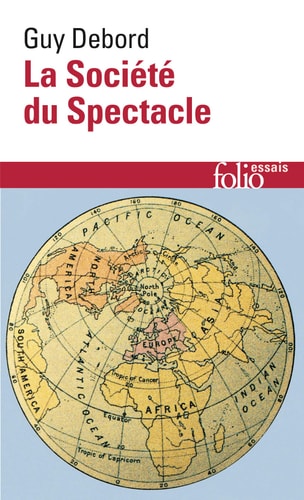 SOCIETE DU SPECTACLE, de Guy Debord | portada del libro