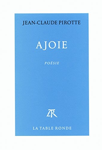 AJOIE, de Jean-Claude Pirotte | portada del libro