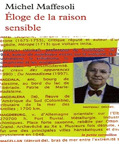 ELOGE DE LA RAISON SENSIBLE, de Michel Maffesoli | portada del libro
