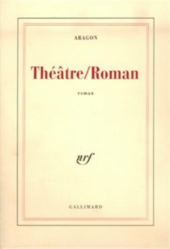 THEATRE/ ROMAN, de Aragon | portada del libro