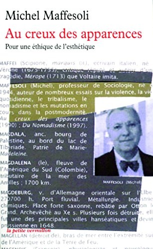 AU CREUX DES APPARENCES, de Michel Maffesoli | portada del libro