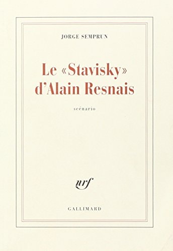 LE STAVISKY D'ALAIN RESNAIS, de Semprún | portada del libro