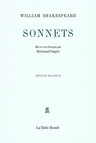 SONNETS, de William Shakespeare | portada del libro