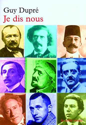 JE DIS NOUS, de Guy Dupré | portada del libro