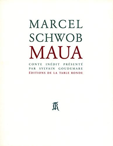 MAUA, de Marcel Schwob | portada del libro